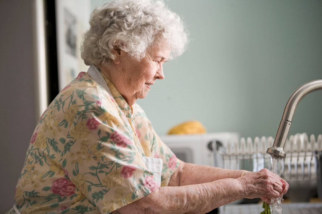 A simple daily care routine at home